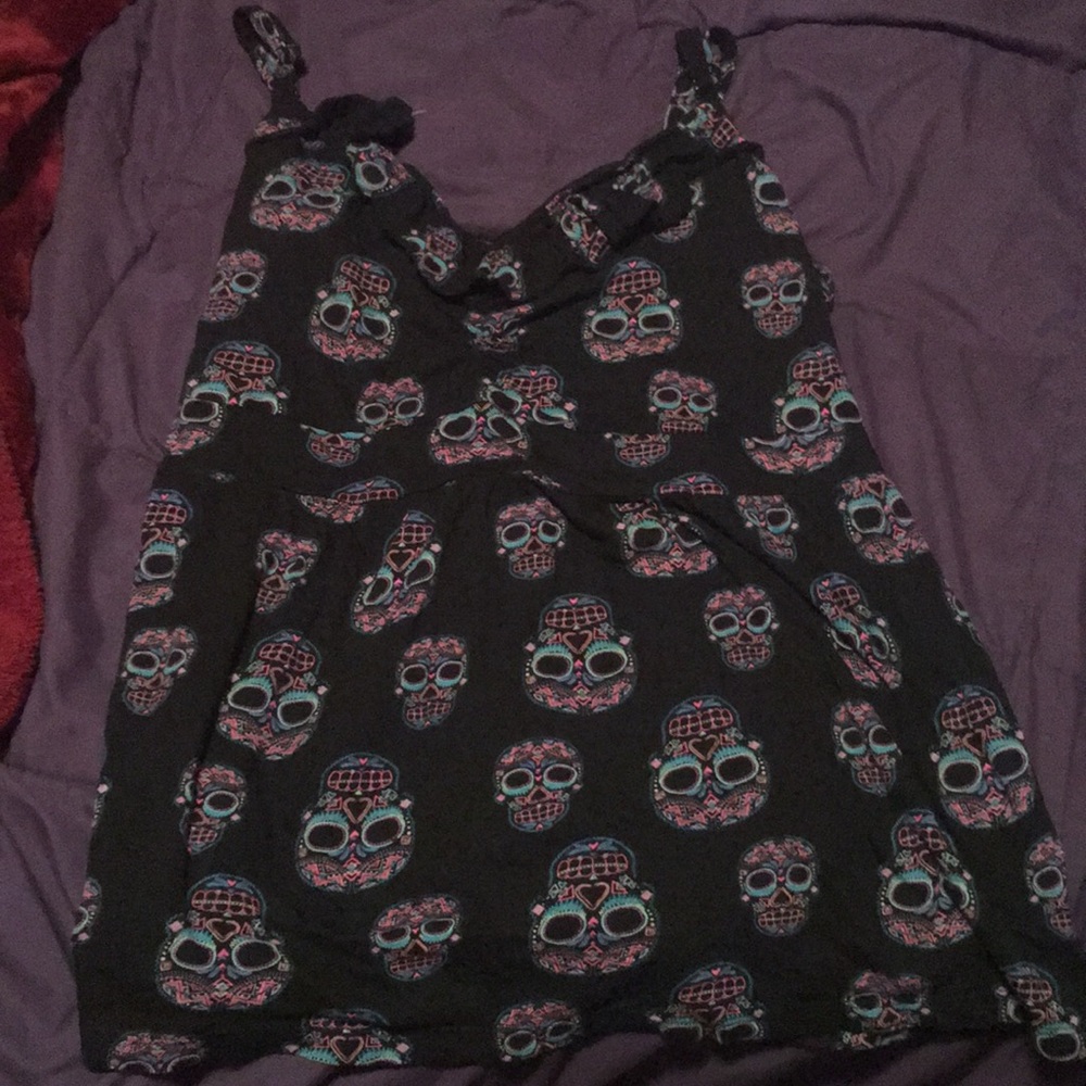 This is a Torrid sugar skull tank/cami.